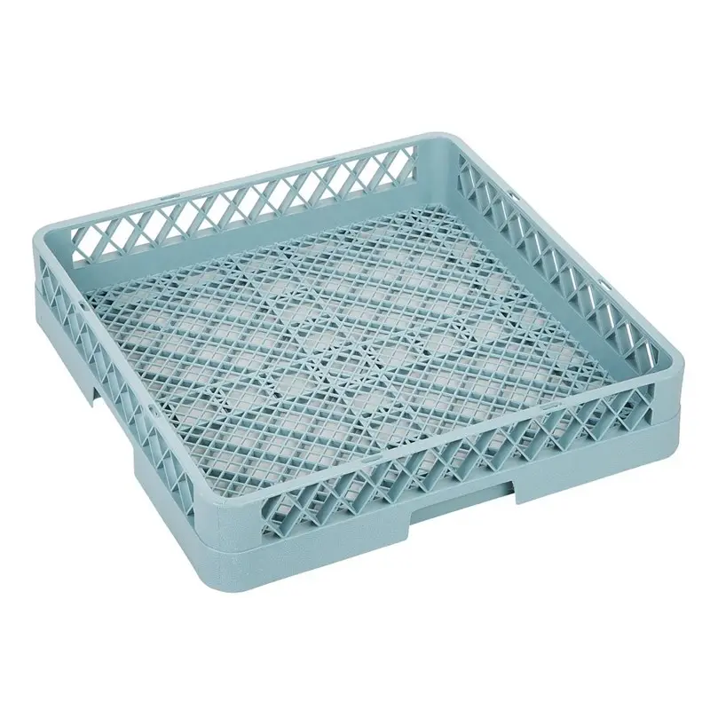 Panier à couverts gris pour lave-vaisselle 500x500x(H)100 - Polypropylène 