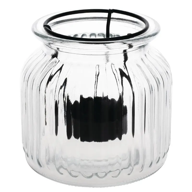 6 Photophores Style Lanterne Olympia - 105(H) x 110(Ø)mm