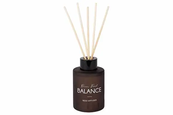 Diffuseur de parfum Run Fruit Taupe 70 ml 5 x 5 x 9 cm en verre