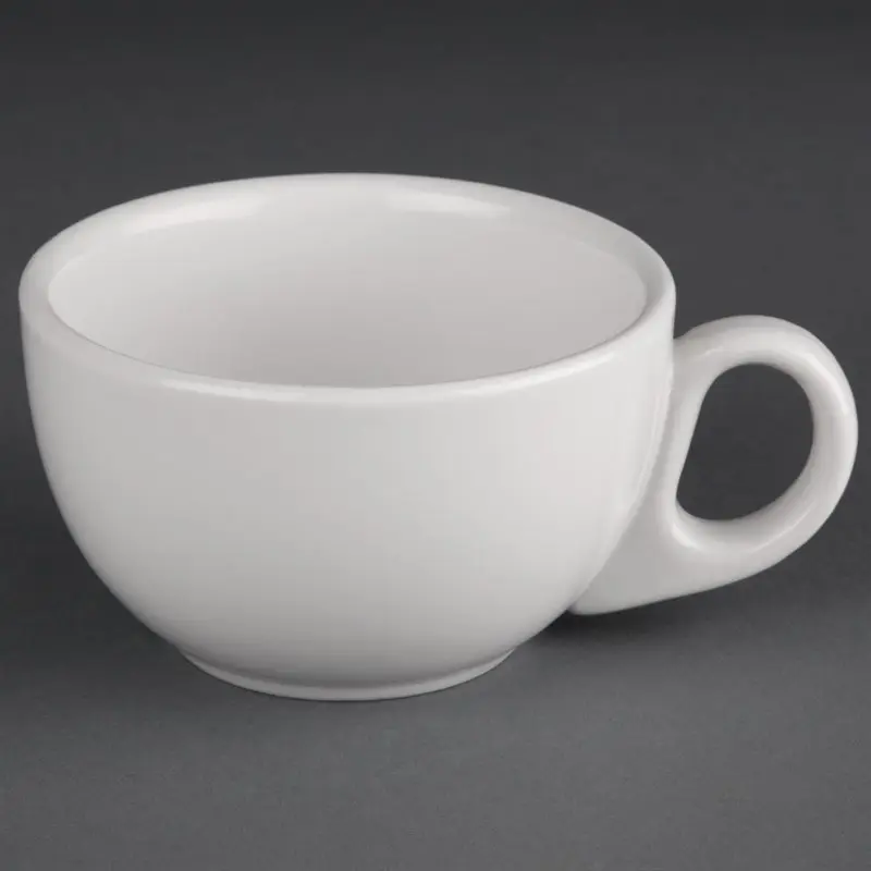 24 tasses à cappuccino Olympia Athena 228ml : 60(H)x 100(Ø)mm