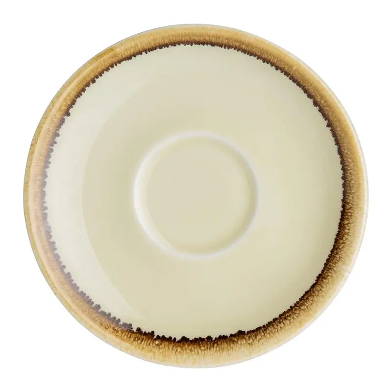 6 Soucoupe Couleur Sable Olympia Kiln Ø115mm