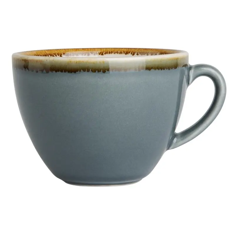 6 tasses couleur océan Olympia Kiln 230ml : 68(H) x 93(Ø)mm 