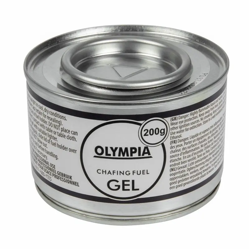 12 Gel combustible pour chauffe-plat Olympia 3h00