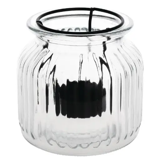 [CM639] 6 Photophores Style Lanterne Olympia - 105(H) x 110(Ø)mm
