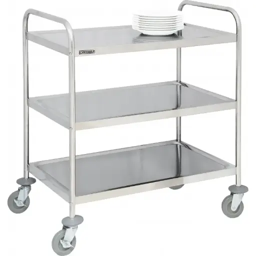[CCI3] Chariot en inox 3 plateaux