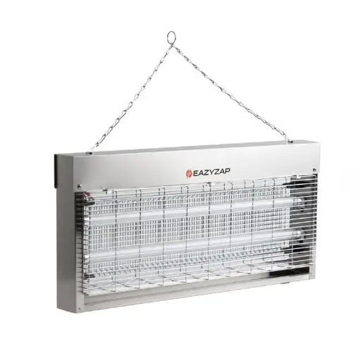 [FP985] Désinsectiseur LED en inox brossé Eazyzap 20W ( 2x10w)
