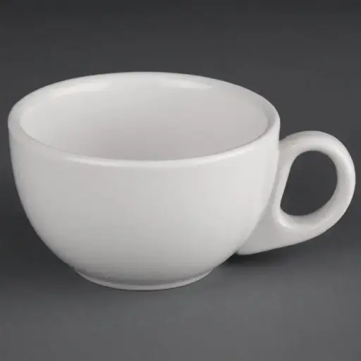 [CC201] 24 tasses à cappuccino Olympia Athena 228ml : 60(H)x 100(Ø)mm