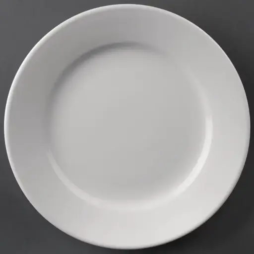 [CC207] 12 assiettes à bord large Olympia Athena 202mm