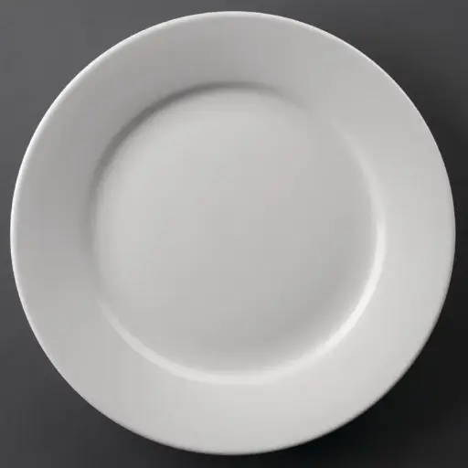 [CC208] 12 assiettes à bord large Olympia Athena 228mm