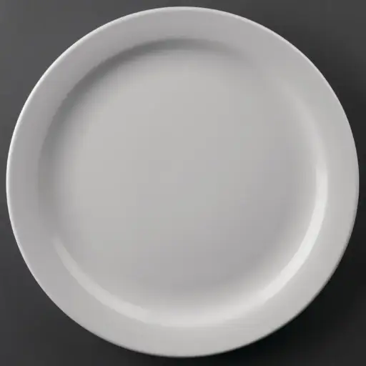 [CF363] 12 assiettes à bord étroit Olympia Athena 226mm