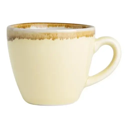 [GP328] 6 tasses à espresso Olympia Kiln sable 85ml : 80(H) x 34(Ø) mm