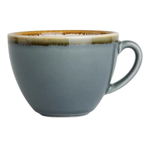 [GP346] 6 tasses couleur océan Olympia Kiln 230ml : 68(H) x 93(Ø)mm 