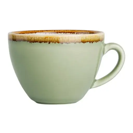 [GP478] 6 tasses couleur mousse Olympia Kiln 230ml : 68(H) x 93(Ø)mm  