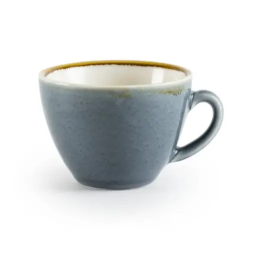 [GP348] 6 Tasses à cappuccino Olympia Kiln océan 340ml : 128(H) x 52(Ø) mm