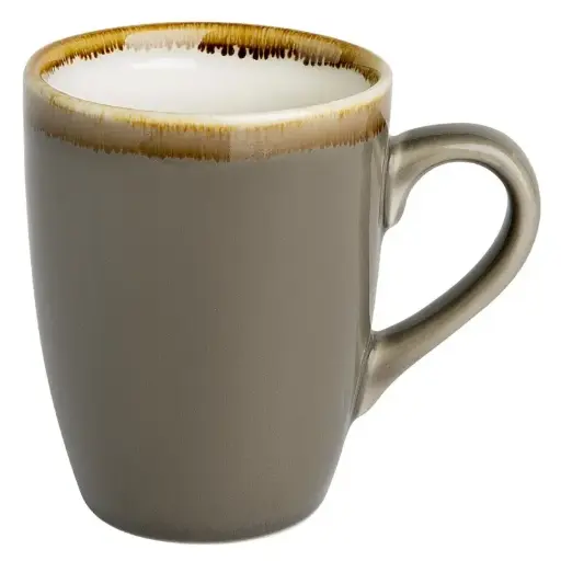 [HC394] 6 Mugs Olympia Kiln gris 340ml : 117(H) x 83(Ø) mm