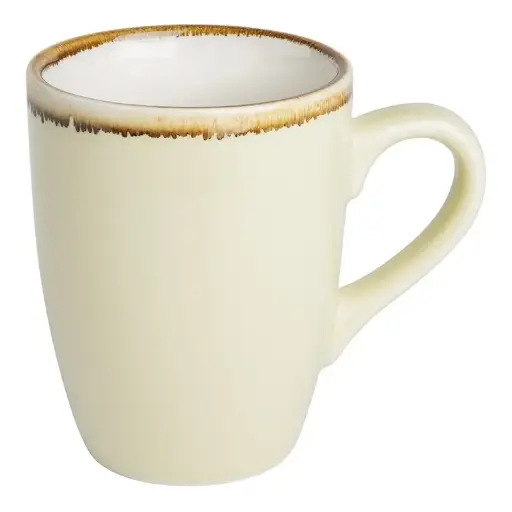 [GP334] 6 Mugs Olympia Kiln sable 340ml : 117(H) x 83(Ø) mm