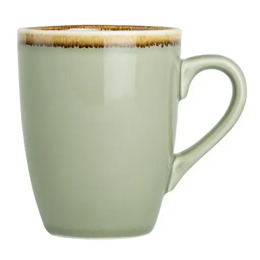 [GP482] 6 Mugs Olympia Kiln mousse 340ml : 117(H) x 83(Ø) mm