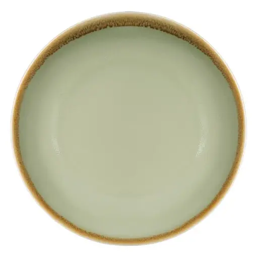 [SA283] 6 Assiettes plates rondes Kiln Olympia mousse 230mm