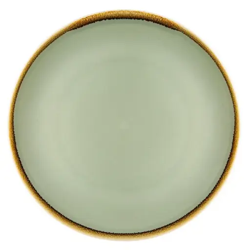 [GP475] 4 Assiettes plates rondes Kiln Olympia mousse 280mm