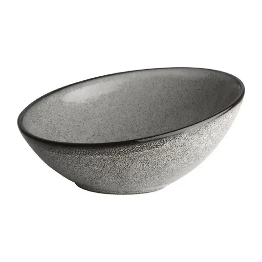 [DF176] 6 Bols inclinés Olympia Mineral : 136(H) x 135(Ø) mm
