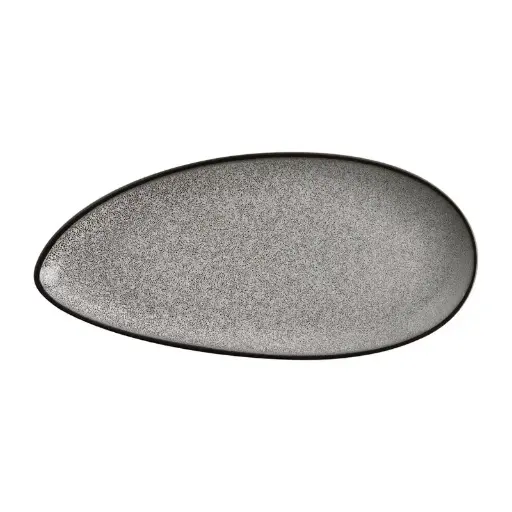 [DF180] 6 Assiettes feuille Olympia Mineral : 20(H) x 255(L) x 118(P)mm