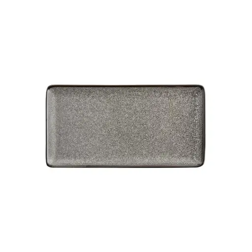 [DF174] 4 Assiettes rectangulaires Olympia Mineral : 20(H) x 228(L) x 120(P)mm