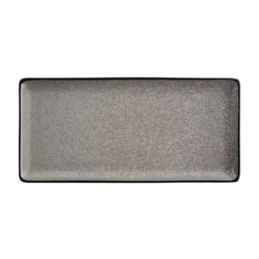 [DF175] 4 Assiettes rectangulaires Olympia Mineral : 23(H) x 334(L) x 160(P)mm