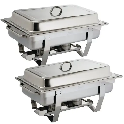 [S300] 2 Chafing-dish-Olympia-Milan-GN-1/1 