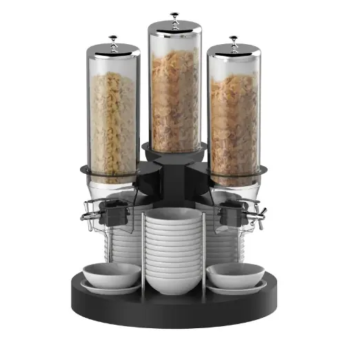 [CDCR3] Distributeur de céréales rotatif 3 tubes Casselin